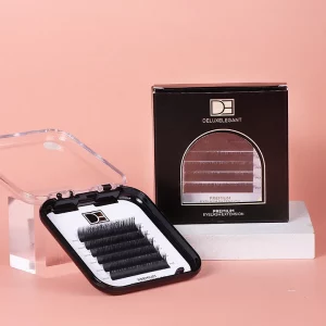 Extensions de Cils Individuelles DE® – 6 Rangées – Épaisseur 0,10 mm